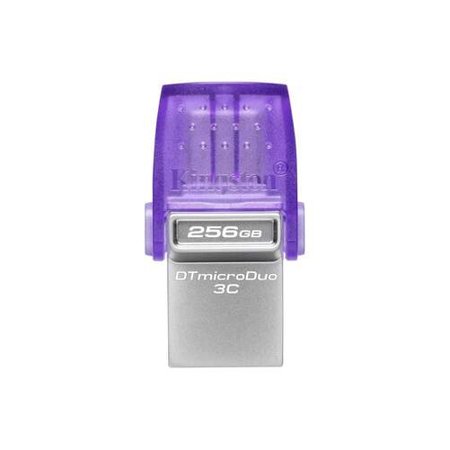 Memoria USB Kingston Dual - 256 GB, 200 mb/s lectura, USB tipo A 3.2 Gen 1
