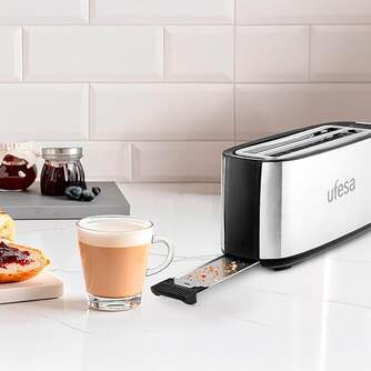 TOST. UFESA TOSTIE DUO PLUS 1400W 2R LARGAS INOX