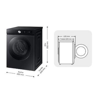 LVD. SAMSUNG WW90DB7U94GBU3 9K 1400RPM ECB NEGRO