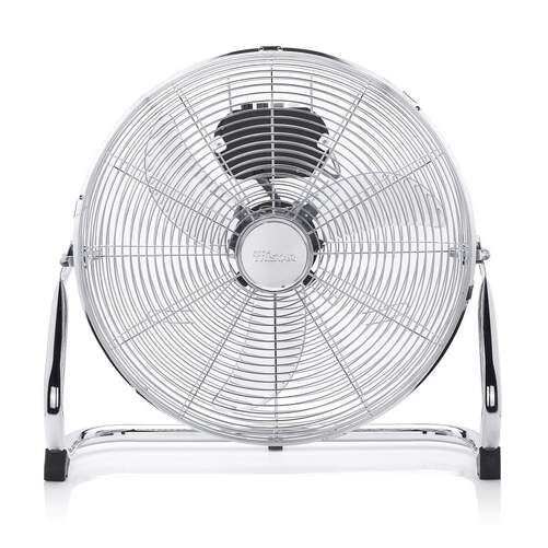 Ventilador Suelo Tristar VE-5935 - 80W, Diámetro 45cm, Inclinable, 3 Velocidades, Acero Inox