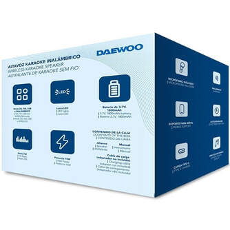 ALTAVOZ DAEWOO DW3008 BT 15W