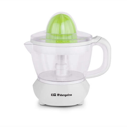 Exprimidor Orbegozo EP2000 - 0,7 L, 2 Conos, Verde, Blanco