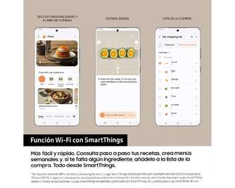 HORNO SAMSUNG NV7B4430ZASU1 76L PIRO INOX DUALCOOK