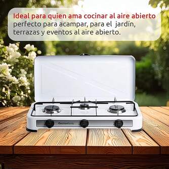 HORNILLO MECHIONI MINERVA3 GAS 3F BLANCO