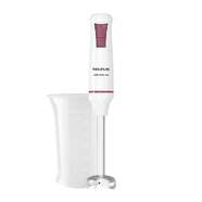 Batidora Taurus Robot 1000W - Blanca y roja, 2 velocidades, cuchillas acero inoxidable