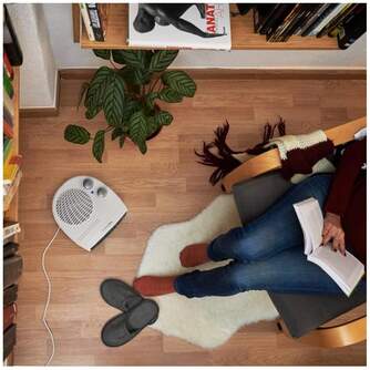 CALEFACT. U.BLUE COPACABANA 4020W 2000W HORIZ.BCO