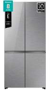 Frigor&iacute;fico Americano Hisense RQ5P605NSVE - 4 Puertas, 190x91 cm, Kitchen Fit, 591 L, No Frost, Inox
