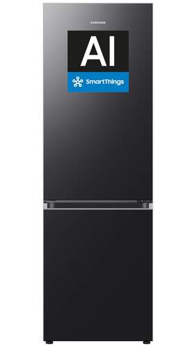 Frigor&iacute;fico Combi Samsung RB34C775CB1EF - C, 185cm, 344L, NoFrost, MetalCooling, SpaceMax, WiFi