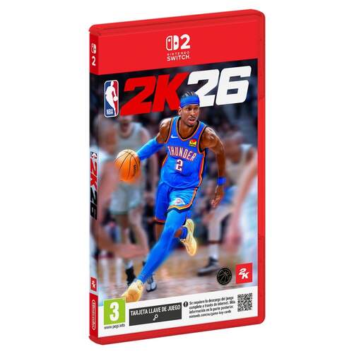 Juego Nintendo Switch 2 NBA 2K26 - Edición Estándar, PEGI 3+