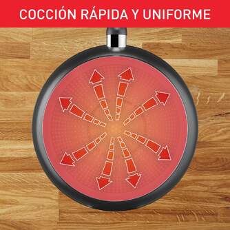 LOTE SARTENES TEFAL FLAVOR FORCE 20-24-28CM X2TIT