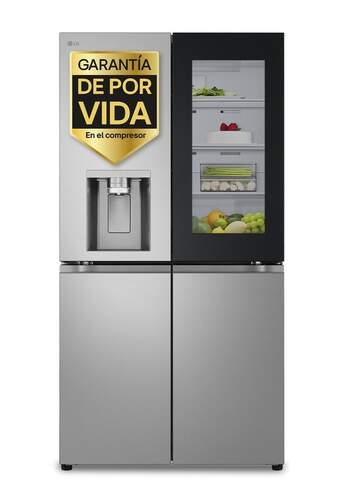 Frigorífico Americano LG GMF961PY3E - 645 L, 4 Puertas, InstaView, Dispensador, Antihuellas, Inox