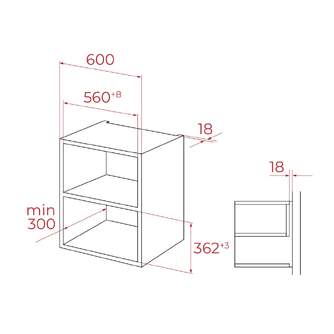 MICR. TEKA MLEG820FI 20L 800W GRILL NEGRO 11206000