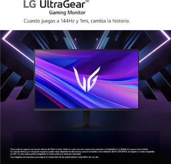 MONITOR LG 27%%%quot; 27G411A-B - GAMING 144HZ 1 MS FHD