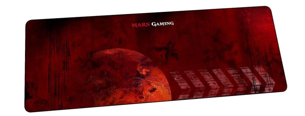 Alfombrilla Escritorio Mars Gaming MMP2 - 88x33cm, Base Caucho, Nanotejido+goma