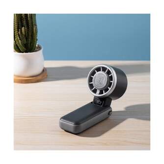 VENTILADOR MANO CRISTAL ICE PRO NEGRO PORTATIL