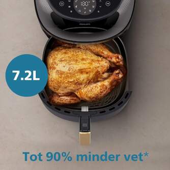 FREIDORA AIRE PHILIPS  NA342/00 2000W 7,2L VENTANA RAPIDAIR