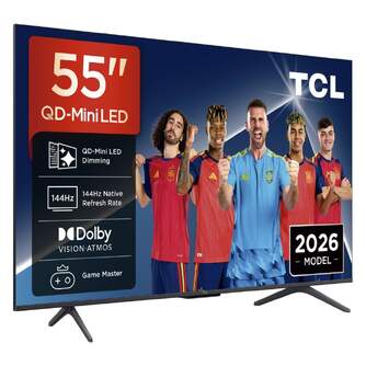 TV TCL 55%%%quot; 55P8L UHD MINILED GOOGLETV 144HZ