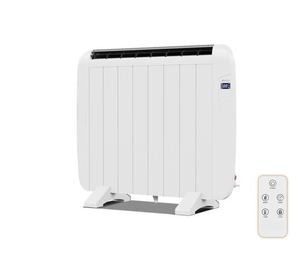Emisor T&eacute;rmico seco Artica AETS1200 - 1200 W, 8 Elementos, LCD display, Control remoto, WiFi