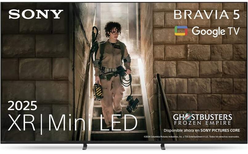 TV Sony 98" MiniLED K98XR55BP - 4K Ultra HD, Procesador XR con IA, Dolby Atmos/Audio 40W, HDR10