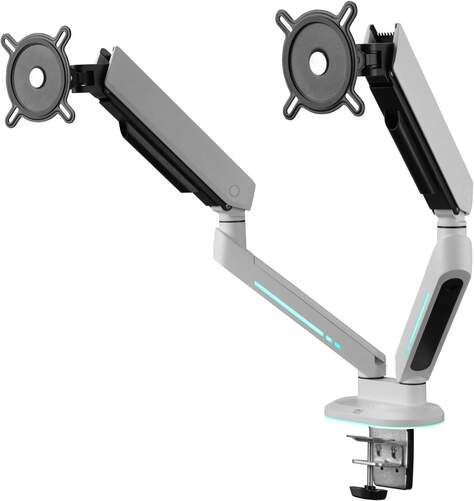 Brazos Monitor Universal One For All DM820 Blanco - 180º horizontal, 40º vertical, pantallas 13"-43"