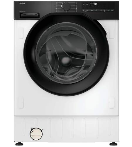 Lavadora integrable Haier BHA6S69M6DB9JS - 9 kg, 1600 rpm, A-30%, Antibacteriano, 15 programas, 76dB