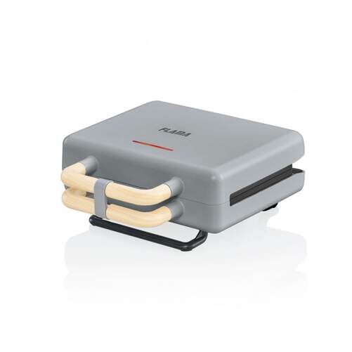 Sandwichera Flama 4962FL Colors Gris - 800W, Placas Antiadherentes Extraíbles