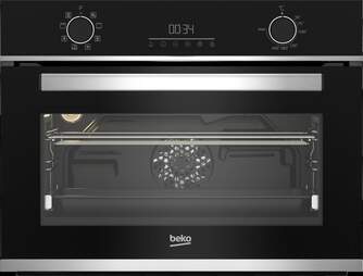 HORNO BEKO BBCM13300XC COMPACTO NEGRO