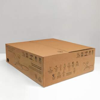 VENTILADOR TECHO CRISTAL STEL EVO MINI RGB