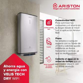 TERMO ARISTON VELIS TECH DRY WIFI 100 3100926