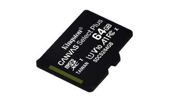 TARJ. MEM. KINGSTON MICRO SD 64GB ADAPTADOR