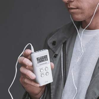 RADIO BOLSILLO SANGEAN DT-120 BLANCO FM/AM