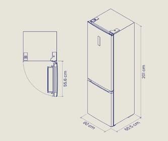 FRICOM. ARTICA COOLTECH201EI 201X60 CLASE E INOX