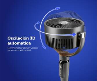 VENTILADOR PIE ARTICA AVP40W7AC 40W 18 CM OSC DISP