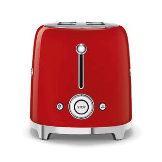 TOST. SMEG TSF01RDEU 2R CORTO ROJA 950W
