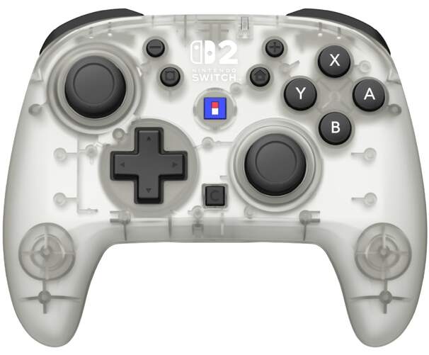 Mando inal&aacute;mbrico HORIPAD Turbo Frost - Para Nintendo Switch 2, 10 horas autonom&iacute;a, bot&oacute;n Turbo