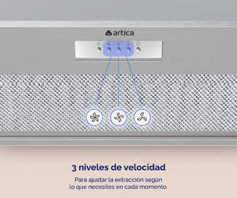 CAMPANA INTEG ARTICA AINTEGRA70CI 70CM C INOX
