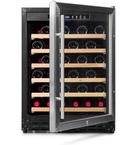 Vinoteca Vinobox V50GC1TI - 50 botellas, Clase G, 5-18&ordm;C, puerta triple cristal aislante