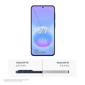SMARTPHONE SAMSUNG A57 5G 8/128 6,7%%%quot; DARK BLUE