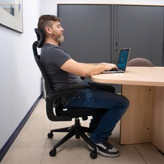 SILLA DE ESCRITORIO WOXTER ERGO BLACK