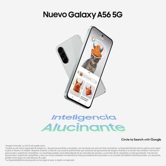 SMARTPHONE SAMSUNG A56 5G 8/256 6,7%%%quot; GRAPHITE