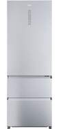 Frigorífico Combi Haier HTR5720ENMG - Clase E, 200x70cm, 483L, NoFrost, Humidity Zone, Inox