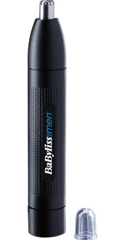Cortapelo Babyliss E650E - Para Nariz y Oído, Negro