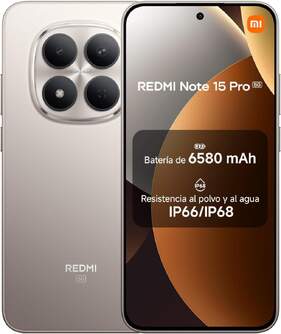 SMARTPHONE REDMI NOTE 15 PRO 8/256 6,83%%%quot; TITANIUM