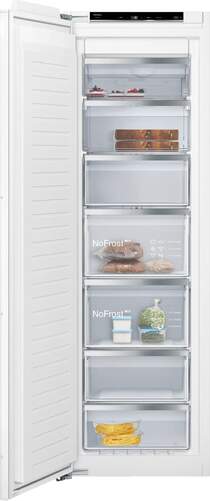 Congelador Vertical Integrable Siemens GI81NACE0 - Clase E, 178 x 56 cm, 212 litros, blanco