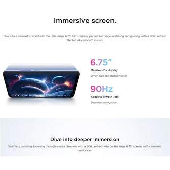 SMARTPHONE TCL 505 T509K3 6/256 6,75%%%quot; OCEAN BLUE