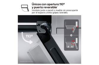 FRICOM. LG GBBS322CSW 203x60 NF BCO