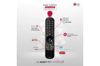 TV LG 75%%%quot; 75UR91006LA UHD STV WEB23 MAGIC SLIM