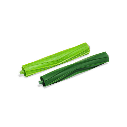 Recambio Rodillos de goma para Roomba Serie E5-i7 - 2 unidades, caucho, color verde
