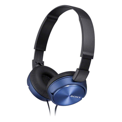 Auriculares Sony MDRZX310APL - Microf., Diafr. 30mm, 10-24kHz, 98dB/mW, 1000mW, 24oh., Azules