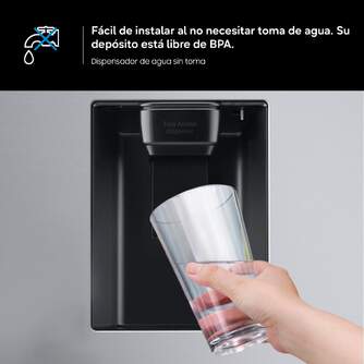 FRI. SAMSUNG RR70H39DCFEF 186x60 1P NF DSP GRAFITO